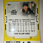 Matt Boldy 2025-26 OPC Platinum Neon Yellow Surge - pikkukuva 2