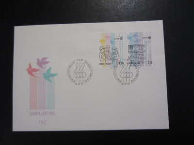 FDC 1985 Eurooppa-merkit