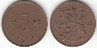 5 p 1922