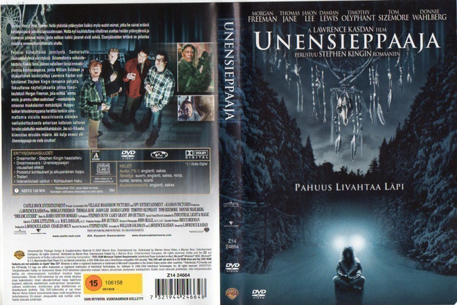 Unensieppaaja	(15 010)	k	-FI-	DVD	suomik.		morgan freeman	20