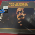 JOHN LEE HOOKER - AND SEVEN NIGHTS UUSI LP - pikkukuva 1