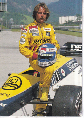 Keke Rosberg. Team Williams , e317