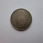 1 KRUUNU 1966 Ruotsi ( Hopea ) - pikkukuva 2