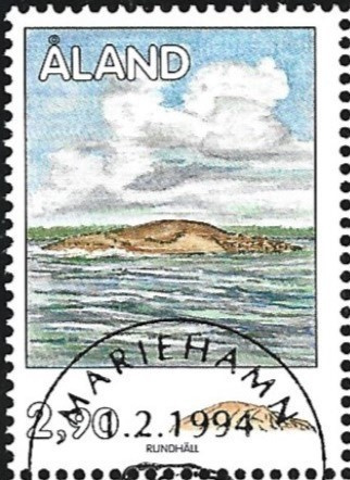 Åland 1994  Silokallio 2,90 mk EP Lape 081 alareuna LOISTO