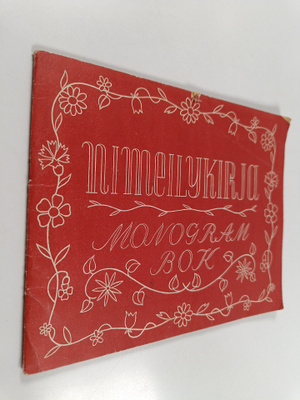 Nimeilykirja - Monogram bok