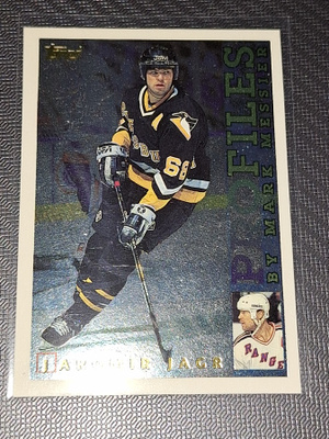 1995-96 Topps Profiles By Mark Messier #PF-4 Jaromir Jagr