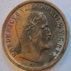 Tanska 1 RBS Riksbank Skilling 1853 - pikkukuva 2