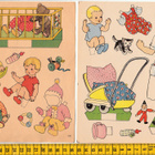 Paperinukkearkit hoitaja ja vauvat 50-luku - pikkukuva 1