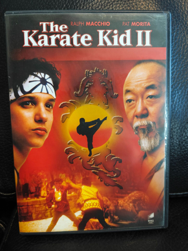 The Karate Kid Part II (1986) DVD Suomijulkaisu