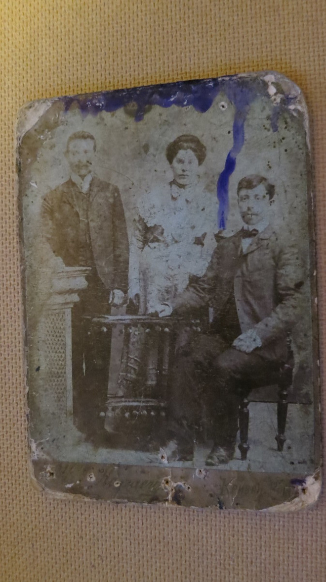 Vintage pahvivalokuva