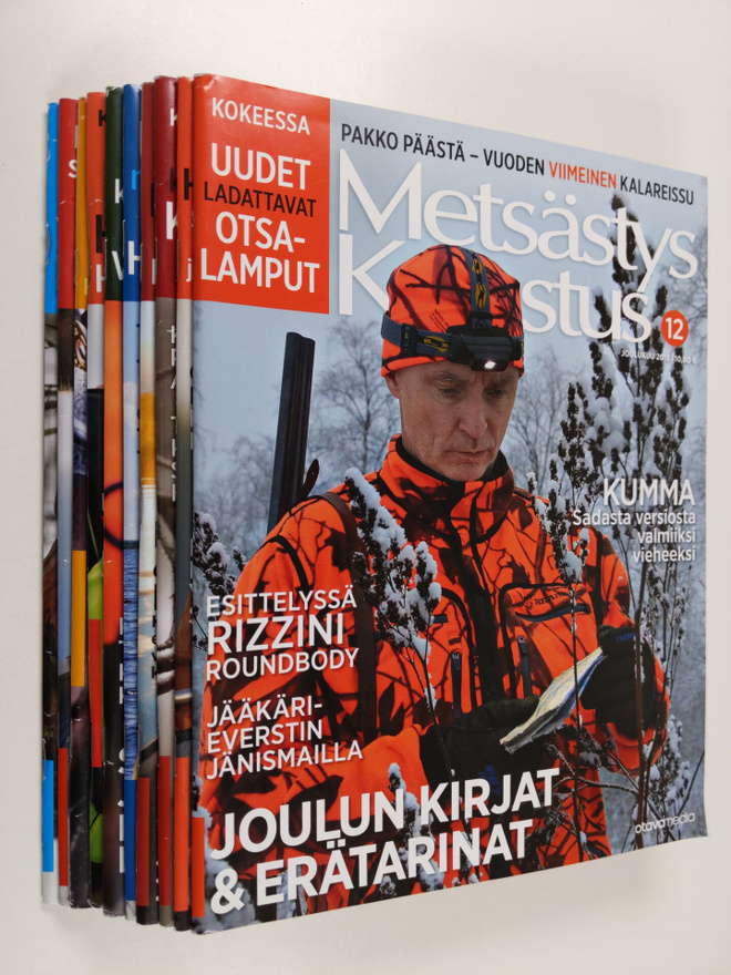 Metsästys ja kalastus vuosikerta 2015 (2 numeroa puuttuu)