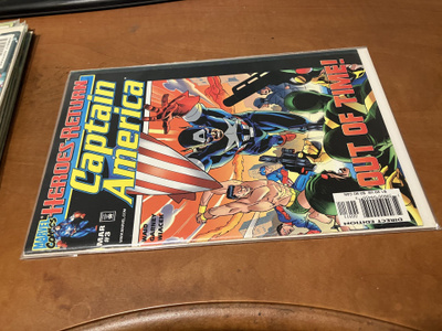 MARVEL CAPTAIN AMERICA 3/1998 HYVÄ