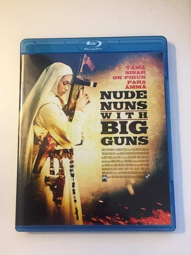 Nude Nuns with Big Guns (Eksploitaatioelokuva) 2010 Blu-ray
