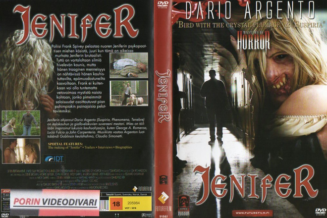 Jenifer	(34 275)	k	-FI-	DVD	suomik.				o:dario argento,
