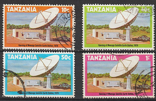 1979 TANSANIA Mwenge Stelliitti asema merkit