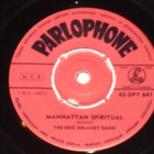 7" ERIC DELANEY BAND  Manhattan Spirituals - single 1963 EX- - pikkukuva 1