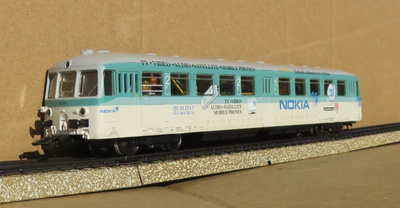 Märklin DB ETA 515 akkumoottorivaunu "Nokia"