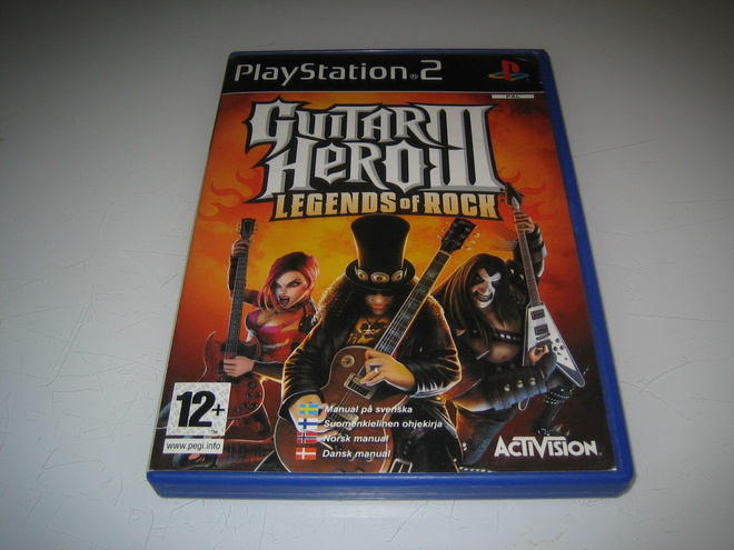 Guitar Hero III: Legends Of Rock **PS2**