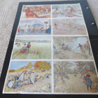 8 KPL CARL LARSSON TAIDEKORTTI SARJA KÄYTTÄMÄTÖN - pikkukuva 1