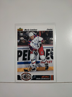 1991-92 Upper Deck #611 Mario Lemieux AS