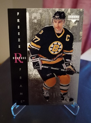 1995-96 Upper Deck Freeze Frame Ray Bourque #F19