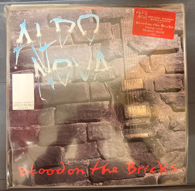 ALDO NOVA: Blood on the Bricks (12" EP) RED VINYL
