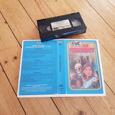 The Cannibals DUTCH VHS
