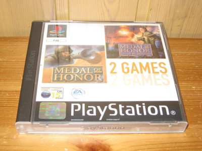 Medal of honor & Medal of Honor Underground Ps1