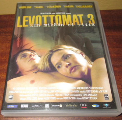 Levottomat 3 draama, kotimaiset dvd