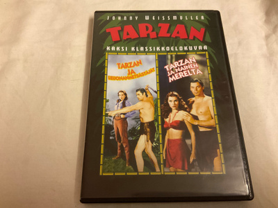 2 x Tarzan (Weissmüller) dvd