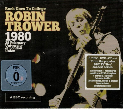 Robin Trower: Rock Goes To College BBC-recording CD, DVD