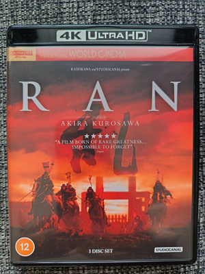 Ran 4K & blu-ray