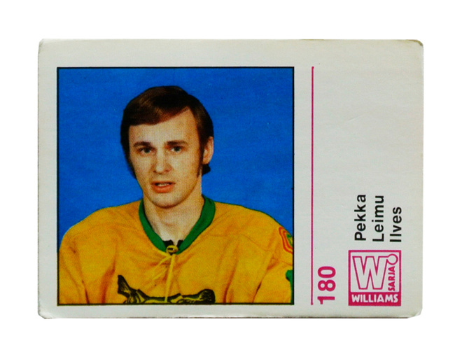 PEKKA LEIMU ILVES KERÄILYKORTTI 1971-72 - ILMAINEN TOIMITUS