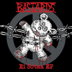 Bastards - Siberian Hardcore T-paita  M + EI SOTAA EP +badge - pikkukuva 2
