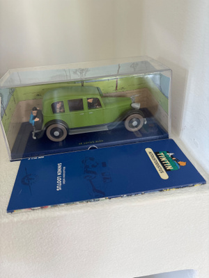 Tintin auto - Sininen lootus