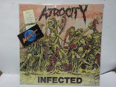 ATROCITY - INFECTED EX-/M- LP