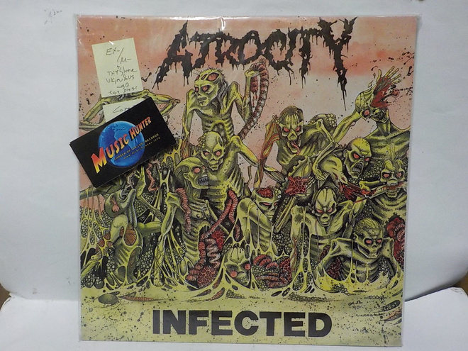 ATROCITY - INFECTED EX-/M- LP