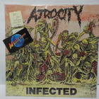 ATROCITY - INFECTED EX-/M- LP - pikkukuva 1