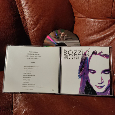 TERRY BOZZIO-solo drum music cd ll.