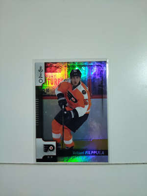2017-18 OPC Black Rainbow Foil #360 Valtteri Filppula SN100