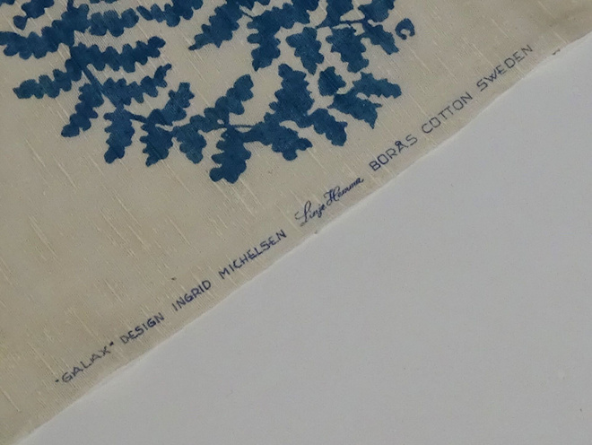 Galax vintageverhot Ingrid Michelsen Borås Cotton