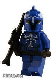 Lego Figuuri - Senate Commando captain ( Star Wars ) 2010