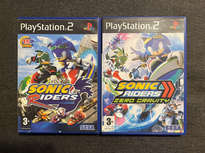Sonic Riders & Sonic Riders - Zero Gravity PS2