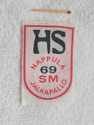 HS Nappula jalkapallo SM 69  Kangasmerkki