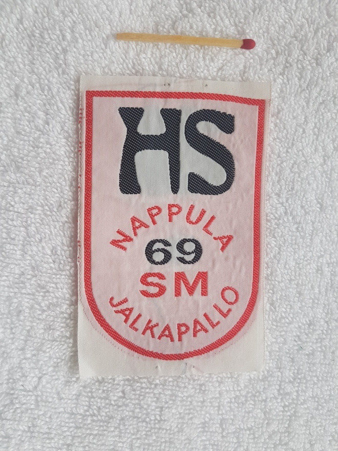HS Nappula jalkapallo SM 69  Kangasmerkki