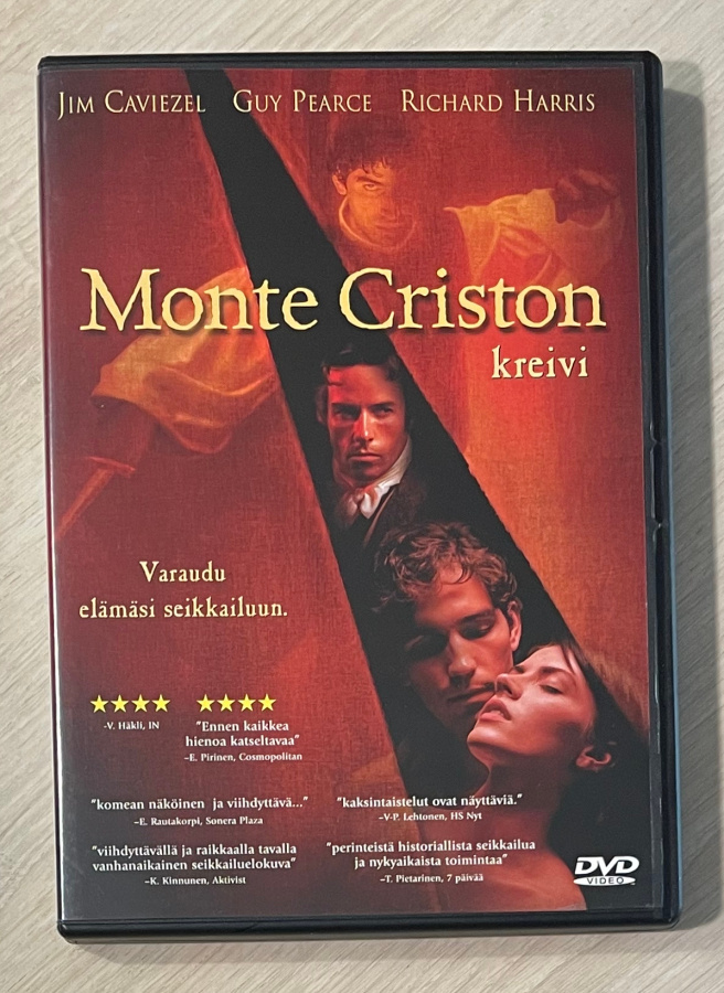 Monte Criston kreivi (2002) Jim Caviezel, Guy Pearce