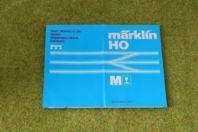 #A95 Märklin M sähkövaihteiden ohjevihkonen
