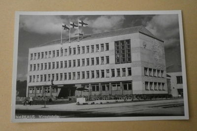 Varkaus, Virastotalo, vanha mv valokuvapk, ei p.