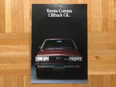 Esite Toyota Corona Liftback GL vuodelta 1979
