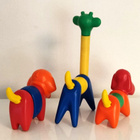 Tupperware retro eläimet, norsu, kirahvi ja koira - pikkukuva 4